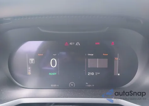 2022 Polestar 2 Long Range Single Motor z USA, uszkodzony, nr VIN LPSEG3KA1NL083364